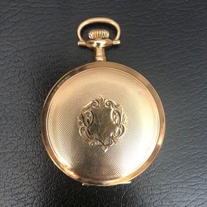14K WALTHAM POCKET WATCH